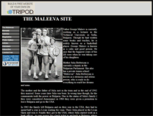 Tablet Screenshot of maleevas.tripod.com