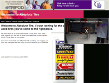 Tablet Screenshot of absolutetire.tripod.com