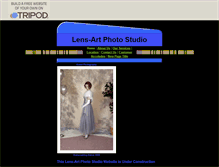 Tablet Screenshot of lens-art.tripod.com