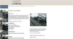 Desktop Screenshot of bouldercreekrailroad.tripod.com