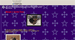 Desktop Screenshot of margiesyorkietown.tripod.com