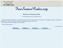 Tablet Screenshot of freesourcecodes.tripod.com