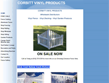 Tablet Screenshot of corbittvinylsales.tripod.com