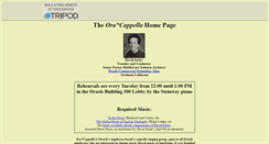 Desktop Screenshot of oracappella.tripod.com