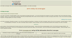 Desktop Screenshot of news-today-aconcagua.tripod.com