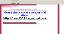 Desktop Screenshot of cassidyryanwrites.tripod.com