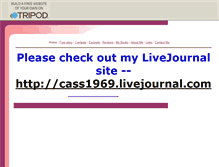 Tablet Screenshot of cassidyryanwrites.tripod.com