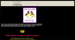 Desktop Screenshot of glosterqueen.tripod.com