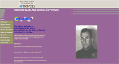 Desktop Screenshot of howardblaxland.tripod.com