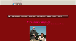 Desktop Screenshot of firelake-poodles.tripod.com