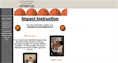 Desktop Screenshot of bball.instruction.tripod.com