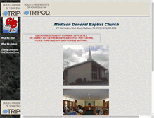 Tablet Screenshot of madisongbaptist.tripod.com