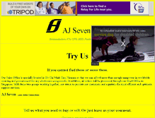 Tablet Screenshot of ajseven.tripod.com