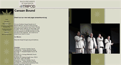 Desktop Screenshot of canaanbound.tripod.com