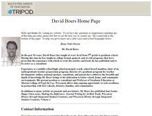 Tablet Screenshot of davidboers.tripod.com