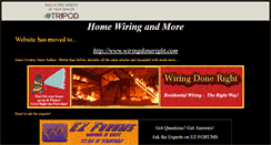 Desktop Screenshot of homewiring.tripod.com