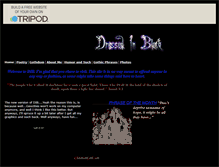 Tablet Screenshot of dressedinblack2007.tripod.com