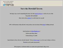 Tablet Screenshot of dowdall1.tripod.com