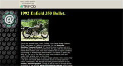 Desktop Screenshot of enfield350.tripod.com