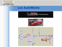 Tablet Screenshot of lex-autoworks.tripod.com