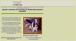 Desktop Screenshot of bassets.sydney.tripod.com