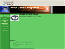 Tablet Screenshot of nc-properties.tripod.com
