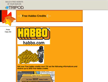 Tablet Screenshot of freehabbcredits.tripod.com