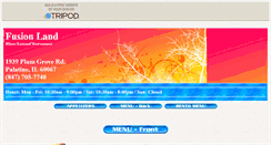 Desktop Screenshot of fusion-land.tripod.com