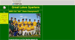 Desktop Screenshot of greatlakesspartans.tripod.com