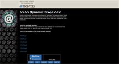 Desktop Screenshot of dynamicfive.tripod.com