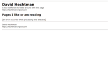 Tablet Screenshot of hechtman.tripod.com