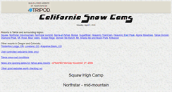 Desktop Screenshot of californiasnowcams.tripod.com