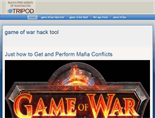 Tablet Screenshot of gameofwarhacktool.tripod.com
