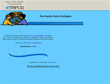 Tablet Screenshot of clubhollyglen.tripod.com