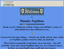 Tablet Screenshot of diandee.tripod.com
