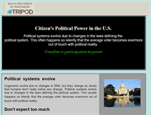 Tablet Screenshot of i-voter.tripod.com