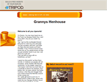 Tablet Screenshot of grannyshenhouse.tripod.com