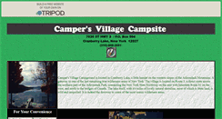 Desktop Screenshot of campersvillage.tripod.com