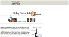 Desktop Screenshot of malayguitartab.tripod.com