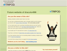 Tablet Screenshot of dracotor666.tripod.com