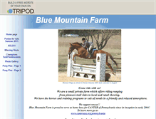 Tablet Screenshot of bluemountainfarm.tripod.com