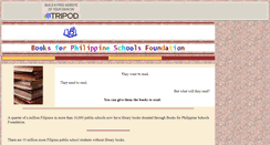 Desktop Screenshot of books4philschools.tripod.com