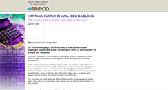 Desktop Screenshot of jualbelihartanah.tripod.com