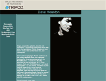 Tablet Screenshot of davehoustonmusic.tripod.com