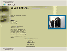 Tablet Screenshot of jojostintshop.tripod.com