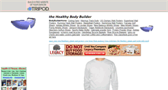 Desktop Screenshot of healthybodybuilder.tripod.com
