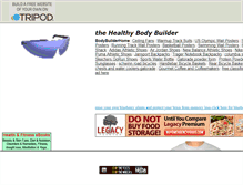 Tablet Screenshot of healthybodybuilder.tripod.com