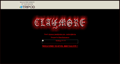 Desktop Screenshot of claymoreband0.tripod.com
