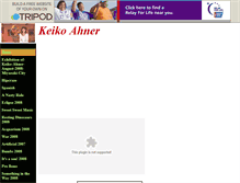 Tablet Screenshot of keiko-ahner.tripod.com