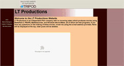 Desktop Screenshot of ltproduction.tripod.com